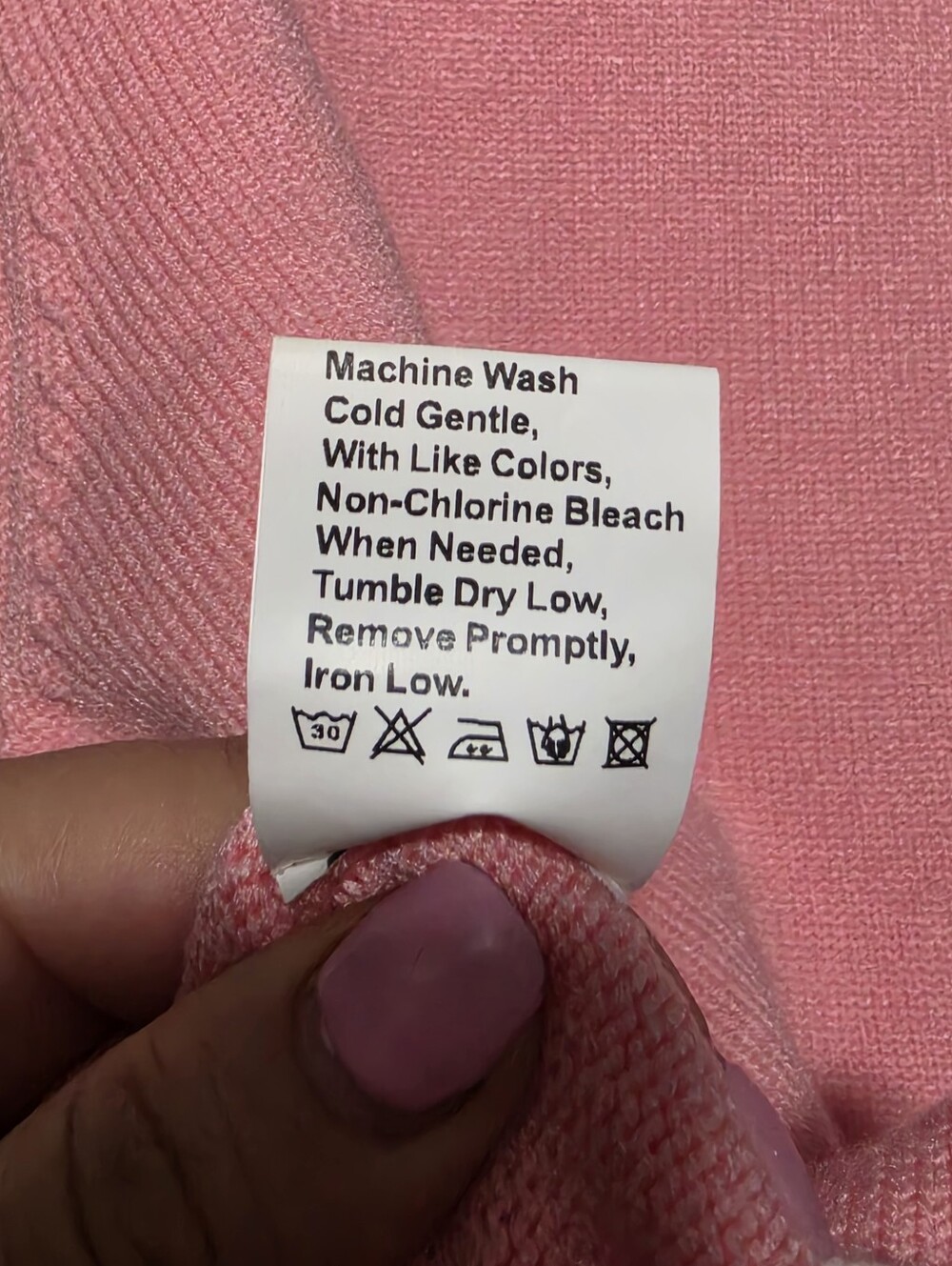 PRETTY GARDEN Cardigan Womens Medium Pink Preppy Gold Button Old Money Rich Girl - Picture 9 of 9